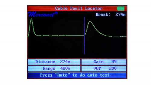 Grafische TDR 8KM ANL5 met software