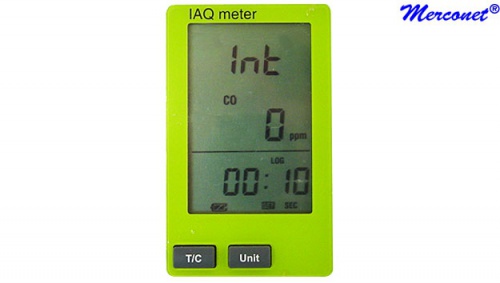 AAG3 Temperatuur, CO, vochtigheid & CO2 certificatie monitor