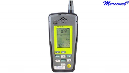 AAG3 Temperatuur, CO, vochtigheid & CO2 certificatie monitor