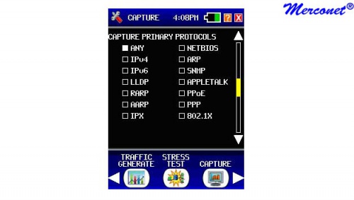 AAO0 IP analyser & monitor met VoIP tester