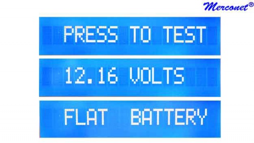 ABE4  Intelligente batterijtester met Ah calibratie controle