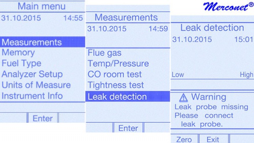 AIC7 High CO & NOX NO NOx CO CO2 O2 Nitric Oxide Verbrandings meter