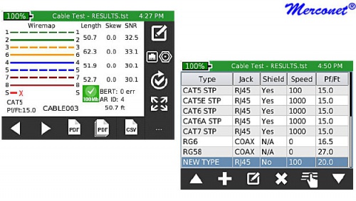 AIE7 Certificatie Cat7 BERT IP tester