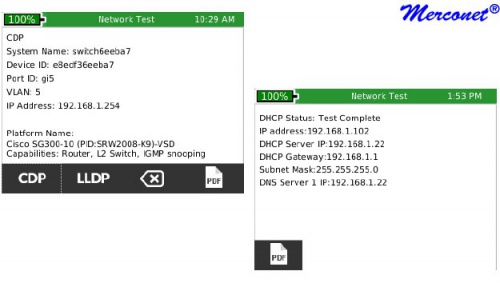 AIE7 Certificatie Cat7 BERT IP tester