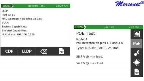 AIE7 Certificatie Cat7 BERT IP tester