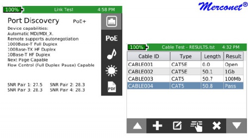 AIE7 Certificatie Cat7 BERT IP tester