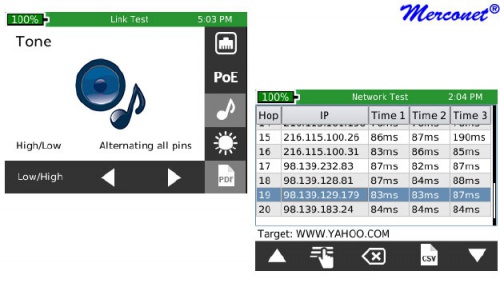 AIE7 Certificatie Cat7 BERT IP tester