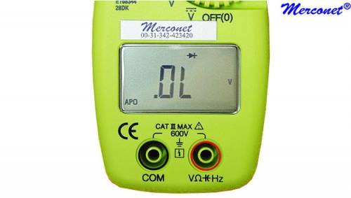 DT65 Digitale multimeter tang