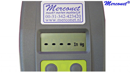 VA60 Digitale vacuum meter 0,02/16 mbar