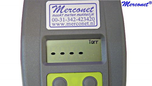 VA60 Digitale vacuum meter 0,02/16 mbar