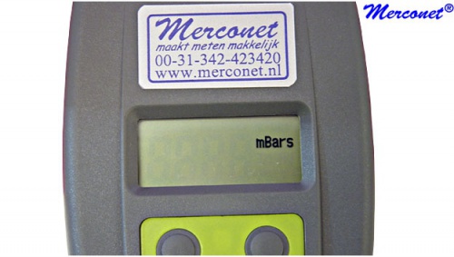 VA60 Digitale vacuum meter 0,02/16 mbar