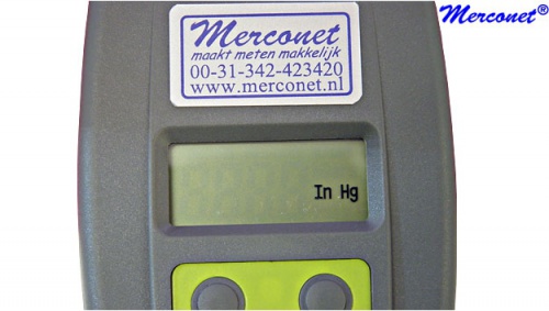 VA60 Digitale vacuum meter 0,02/16 mbar